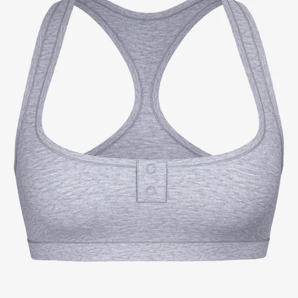 PINK Victoria's Secret Gray Bralette NWOT - Picture 1 of 5